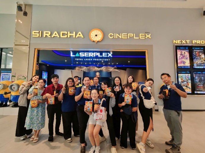 ผ่อนคลาย เติมพลังใจในกิจกรรม "SINO MOVIE TIME"