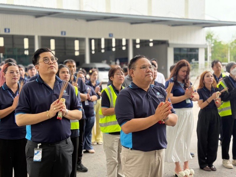 Annual Merit-Making at the Laem Chabang Warehouse
