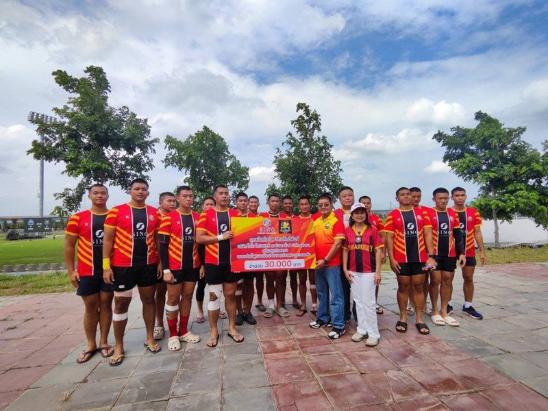Supporting the CRMA Rugby Team